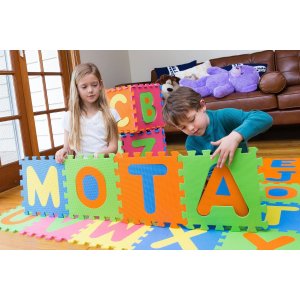 MOTA Alphabet ABC Floor Play Mat for Ages 2+ (Foam Puzzle Play Mat)