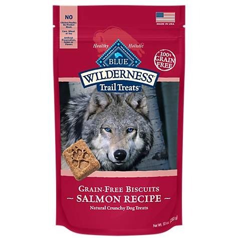 Blue Wilderness Trail Treats Salmon Biscuits Dog Treats | Petco