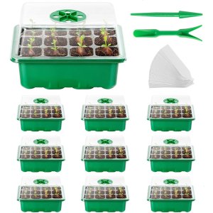 AQUEENLY Seed Starter Tray 10Pack