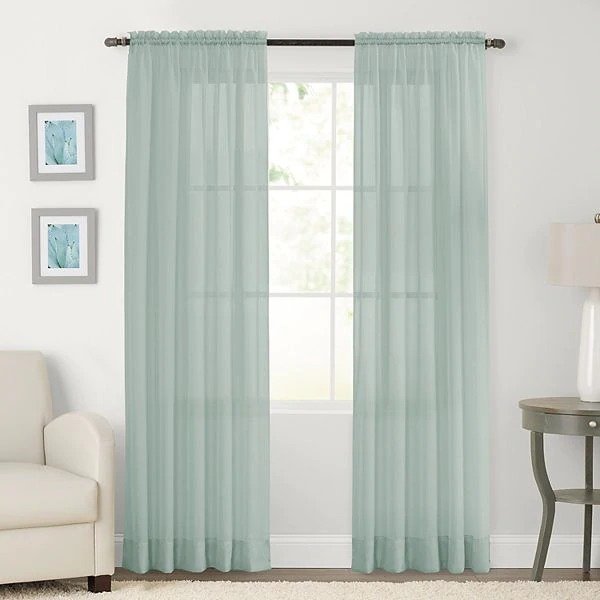 ® 2-pack Sheer Voile Window Curtains