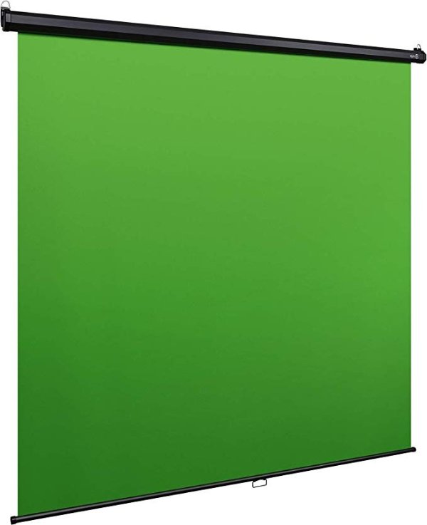 Elgato Green Screen MT - Mountable Chroma Key Panel for Background Removal, Wrinkle-Resistant Chroma-Green Fabric