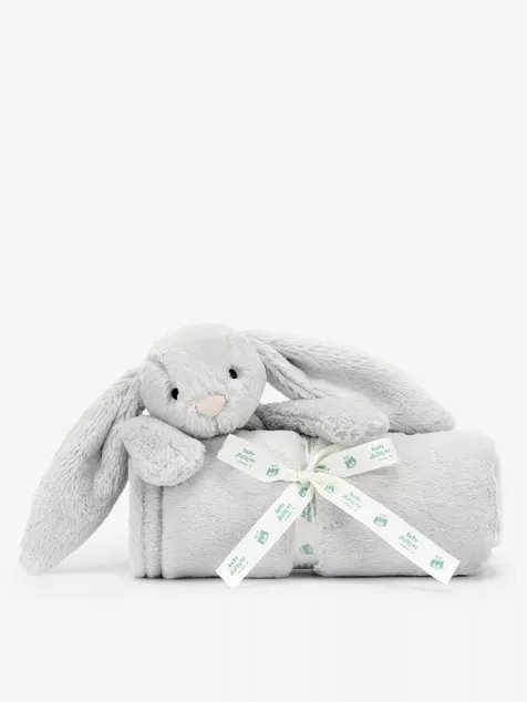 灰色邦尼兔毛毯