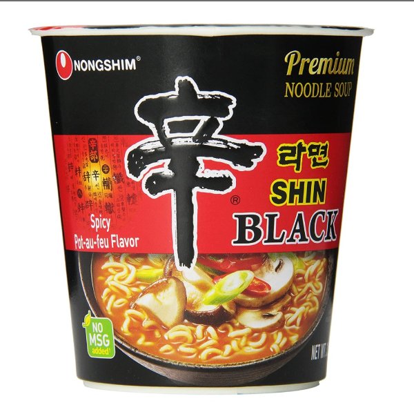 Nongshim Shin Black Noodle Soup Pack of 6