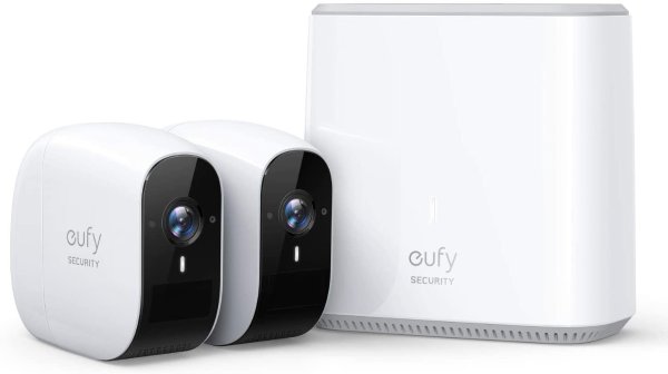 2-Cam Wireless Home Security Camera System