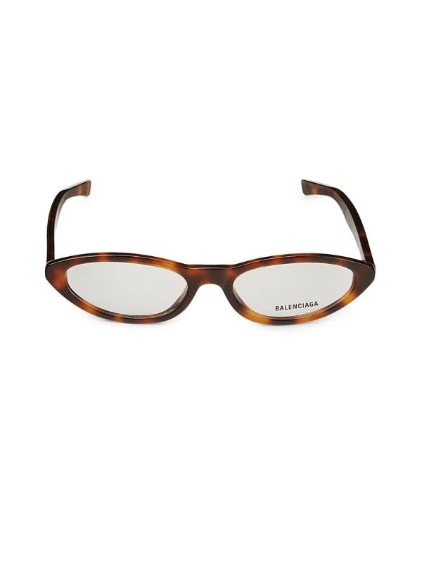 ​53MM Oval Cat Eye Core Optical Glasses