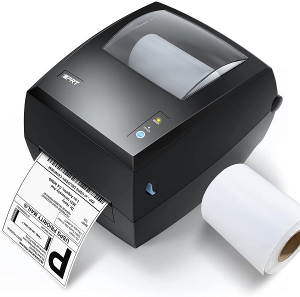  iDPRT SP420 防尘标签打印机 适配Shopify, Ebay, UPS, USPS, FedEx, Amazon & Etsy
