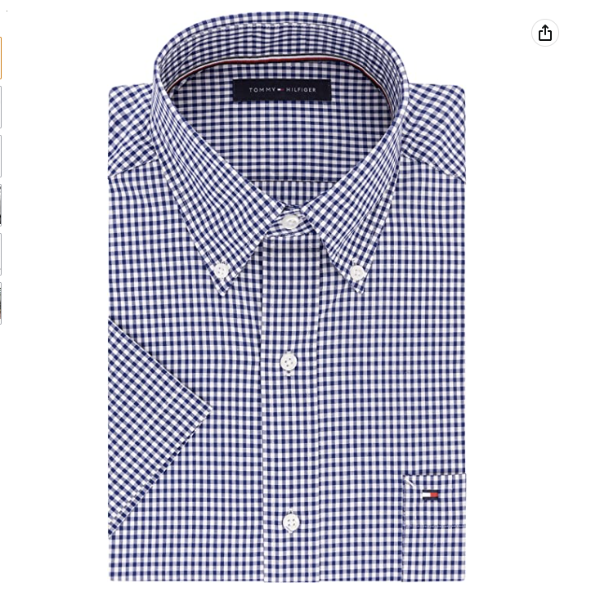 Men's Short Sleeve Button-Down Shirt