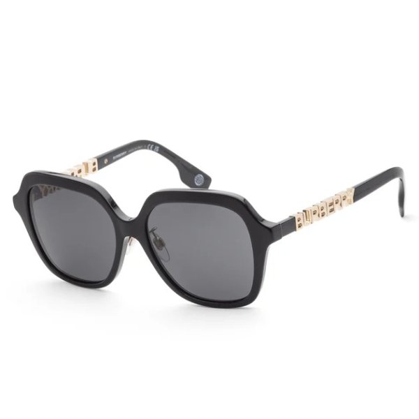 women's 55mm black sunglasses