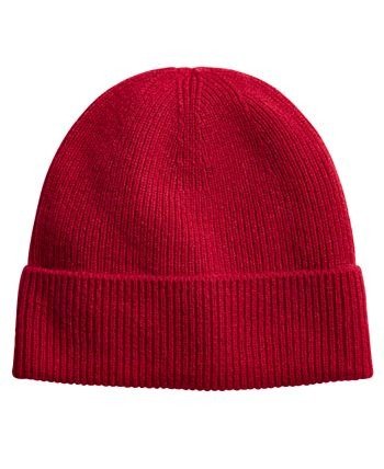 Men's 100% Cashmere Cuffed Beanie, Created for Macy's