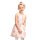 Toddler Girls Foil Floral Jacquard Matching Fit And Flare Dress