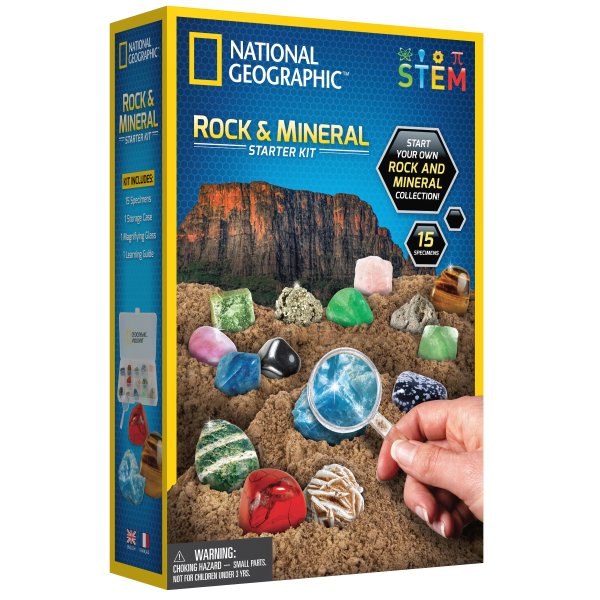 National Geographic™ Rock & Mineral Starter Kit
