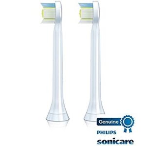 Philips Sonicare DiamondClean replacement toothbrush heads, HX6072/66, White 2-count Compact