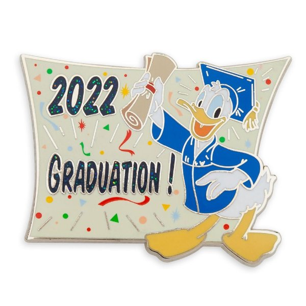 2022 Donald Duck 毕业图案 别针