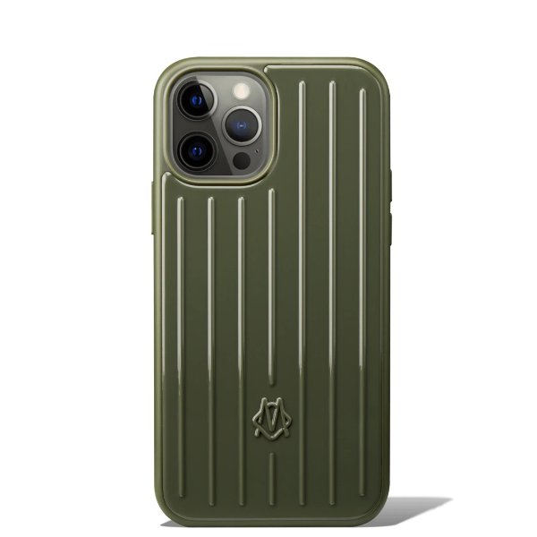 Cactus Green Groove Case for iPhone 12 & 12 Pro | RIMOWA