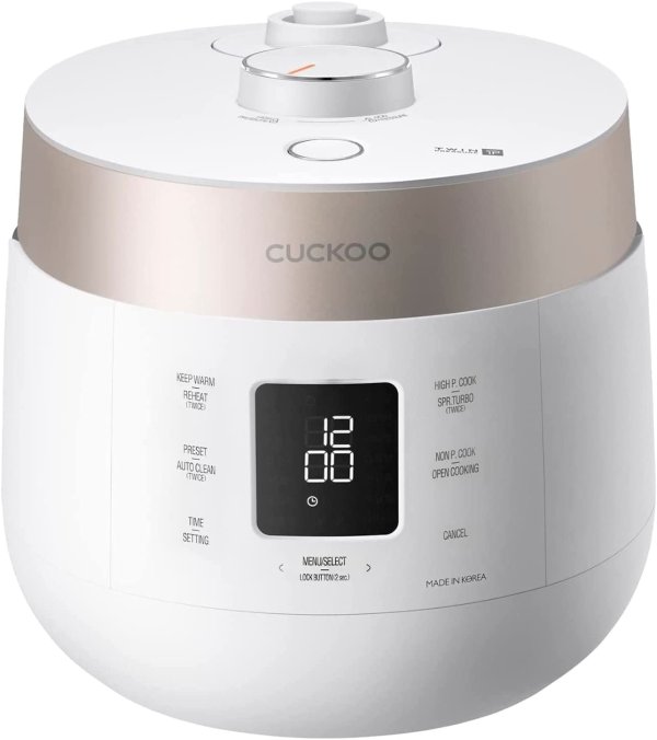 CRP-ST1009F 10-Cup/2.5-Quart (Uncooked) Twin Pressure Rice Cooker