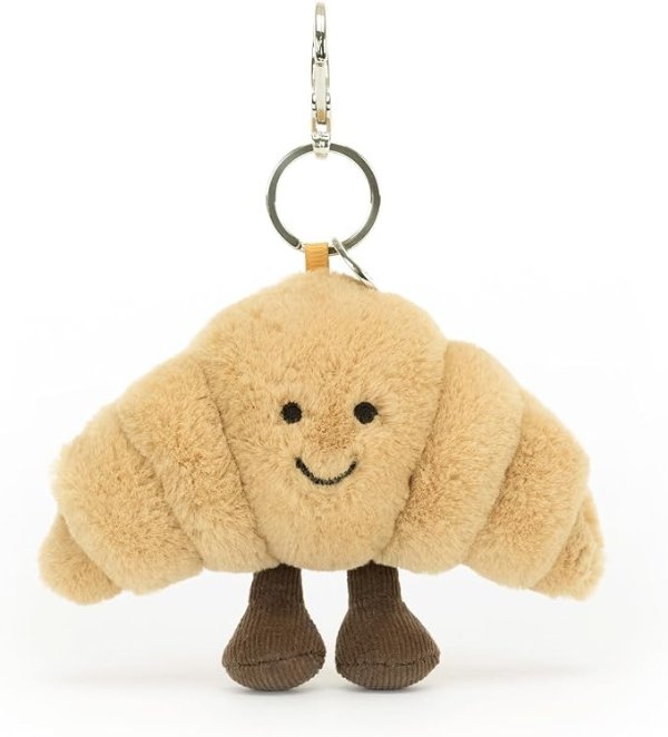 Amuseable Croissant Clip-On Keychain Bag Charm