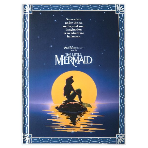 The Little Mermaid Movie Poster Journal