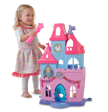Little People 公主魔法城堡玩具套装，会闪灯、讲话和唱歌