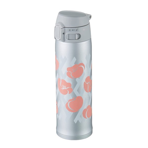 Stainless Steel Vacuum Insulated Mug, 16-Ounce, Ume Silver