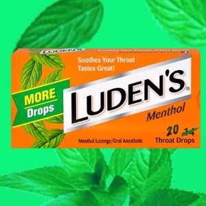 Ludens Throat Drops Cool Menthol 20 Count
