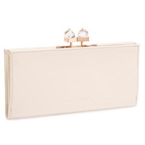 Ted Baker London 'Crystal Popper' Patent Leather Matinee Wallet
