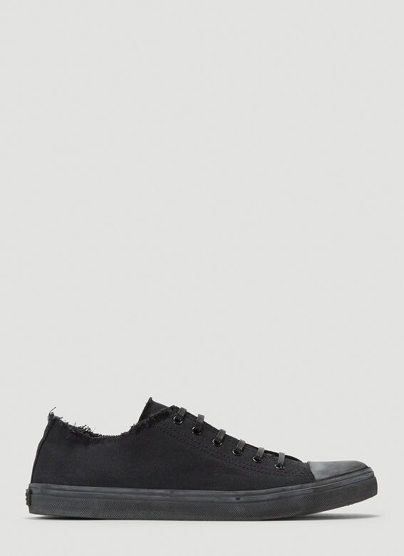 Distressed Sneakers in Black