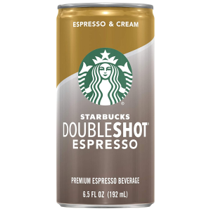 Starbucks Doubleshot 星倍醇浓缩+奶油咖啡 12罐