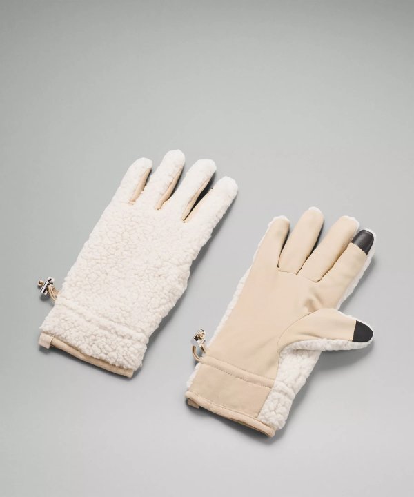 Women's Textured Fleece Gloves