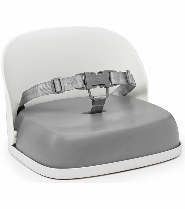 Perch Booster Seat with Straps - Gray