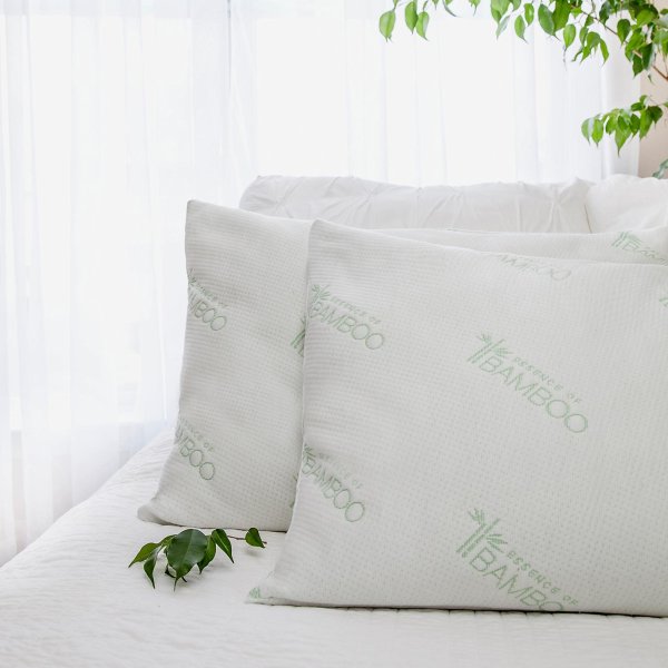 Essence of Bamboo 竹纤维舒适柔软枕 2个