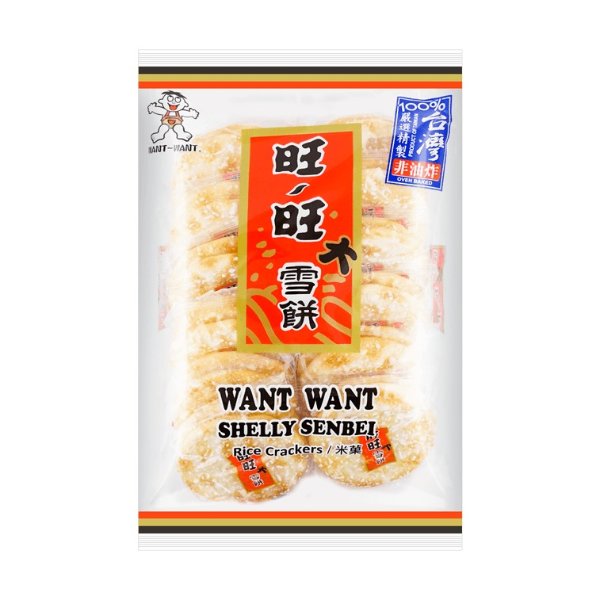 WANT WANT Shelly Senbei Rice Crackers 150g