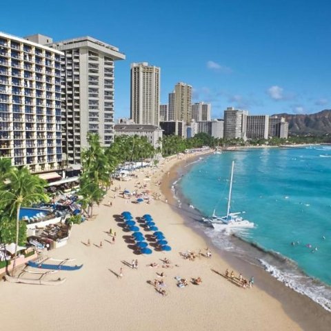 夏威夷 OUTRIGGER Waikiki 度假村 4晚住宿