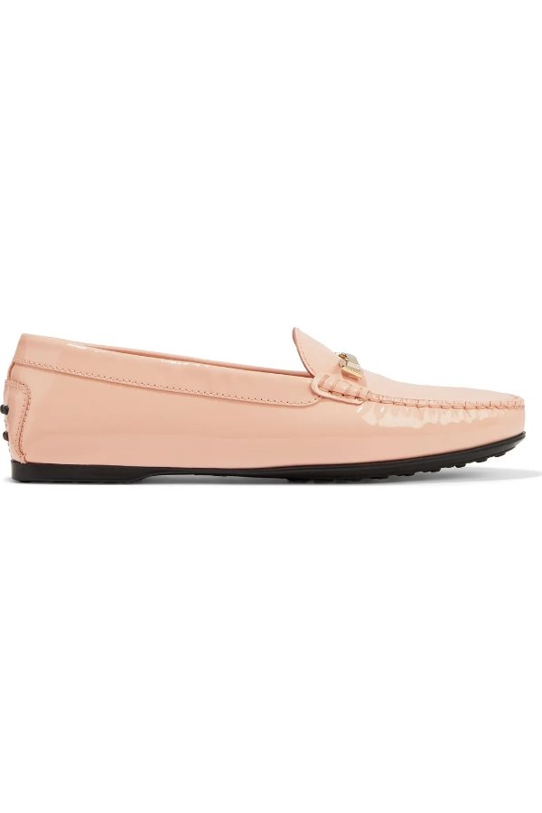 City Gommino embellished patent-leather loafers