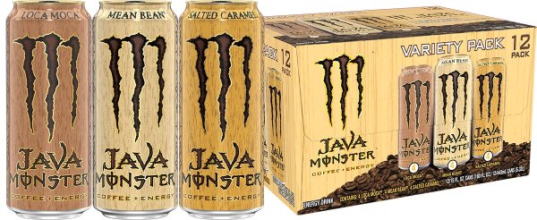 Monster Energy Java Monster Variety Pack 15 Ounce (Pack of 12)