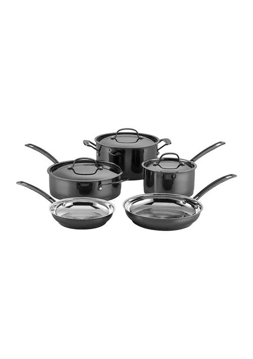 Mica Shine Stainless Steel Cookware Set