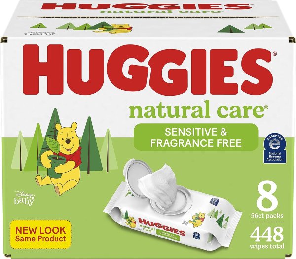 Huggies 448抽宝宝湿巾热卖 敏感宝宝可用