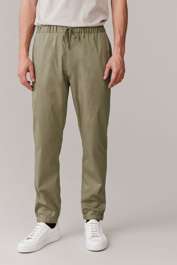 RELAXED ELASTICATED PANTS