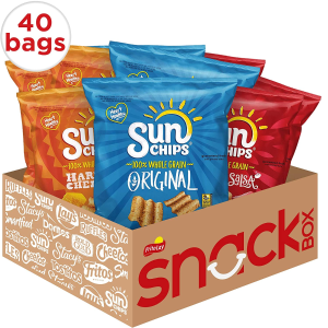 Sunchips 全麦谷物脆片综合包1oz 40袋
