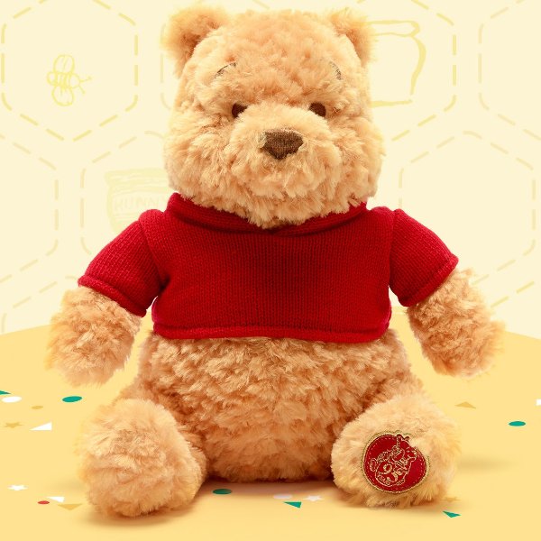 Winnie the Pooh 95th Anniversary Plush – Limited Release – Small | shopDisney