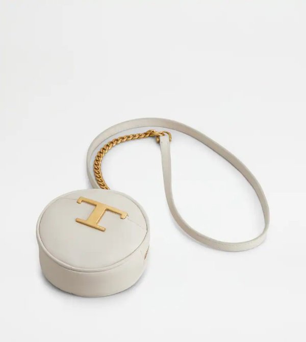 T Timeless Coin Purse in Leather