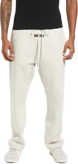 Relaxed Cotton Blend Sweatpants