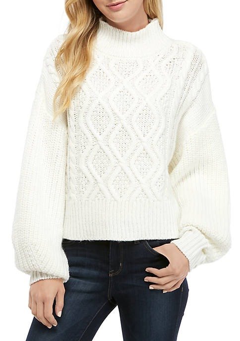 Mixed Cable Sweater