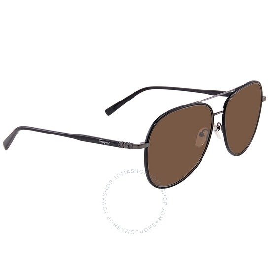 Brown Aviator Sunglasses SF181S 001 60