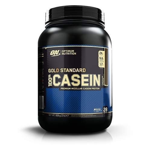 Gold Standard Casein Protein Powder with Glutamine and Amino Acids, Protein Shake by ON - Cookies & Cream, 28 Servings, 896 g