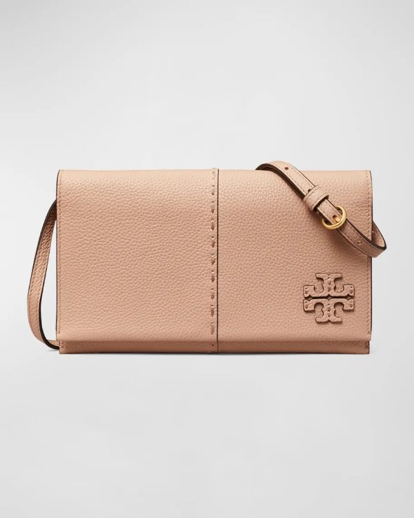 McGraw Wallet Leather Crossbody Bag
