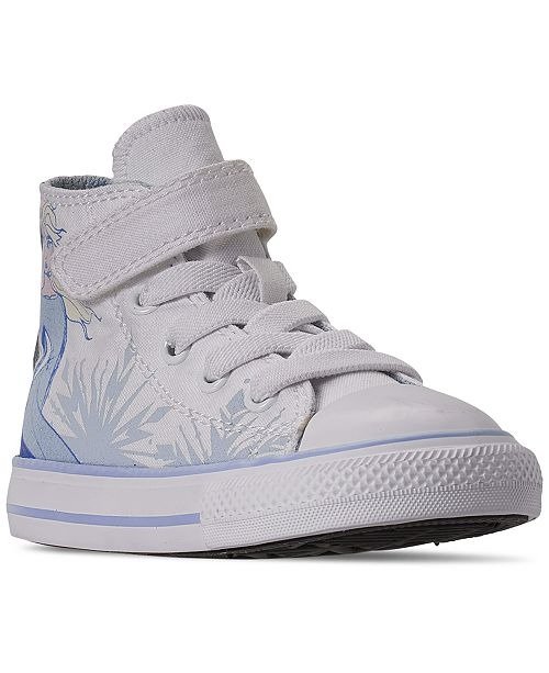 Toddler Girls Converse x Frozen 2 Chuck Taylor All Star Hi Top Casual Sneakers from Finish Line