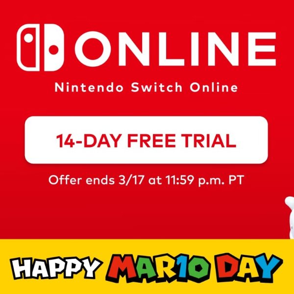 Nintendo Switch Online 限时14天体验