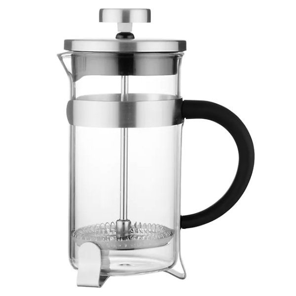 Essentials 0.37-Quartz Stainless Steel Coffee & Tea Plunger