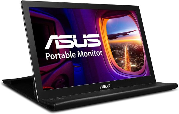 ASUS MB168B 15.6吋 1366x768 USB 便携显示器