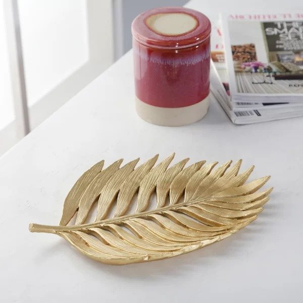 Tabor Polyresin Palm Leaf DecoraTabor Polyresin Palm Leaf DecoraRatings & ReviewsQuestions & AnswersShipping & ReturnsMore to Explore